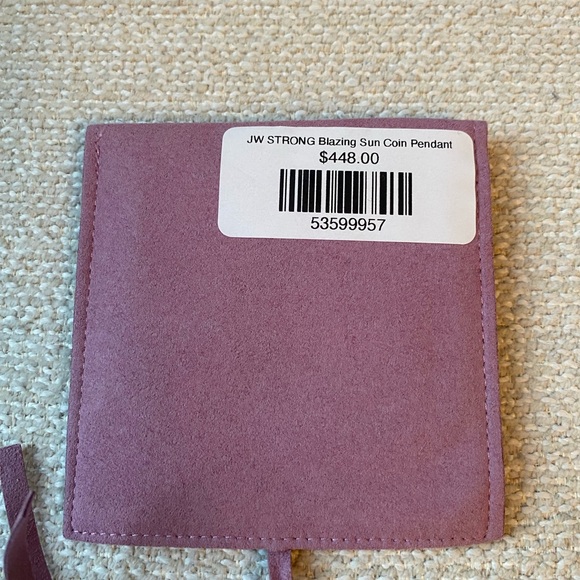 Gold and Black Pendant Necklace - Picture 5 of 7